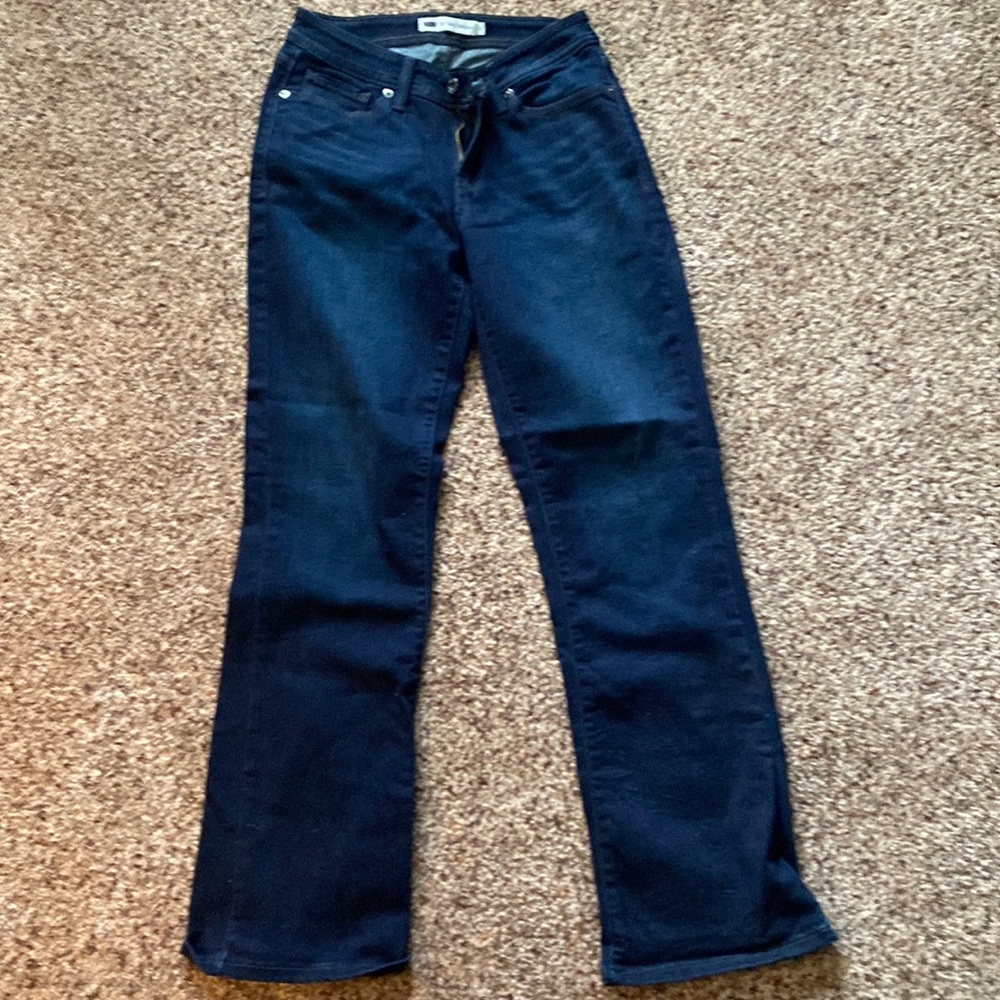 Levis 529 Curvy Boot Blue Jeans Size 8 Regular Like New